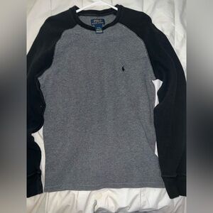Ralph Lauren Charcoal and Heather Gray Crewneck